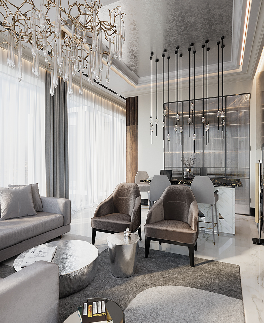 Готовый интерьер